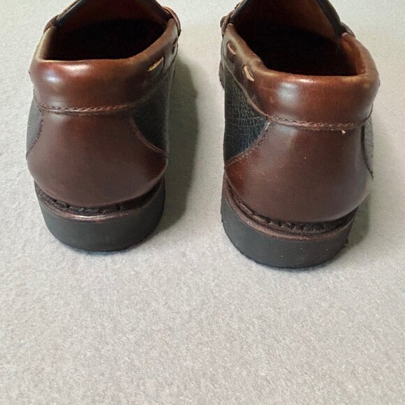 Allen Edmonds Nashua Leather Tassel Loafers Mens 9 D Black Brown Slip On Dress main image 12